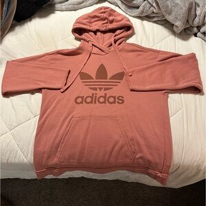 XS Adidas pink hoodie
